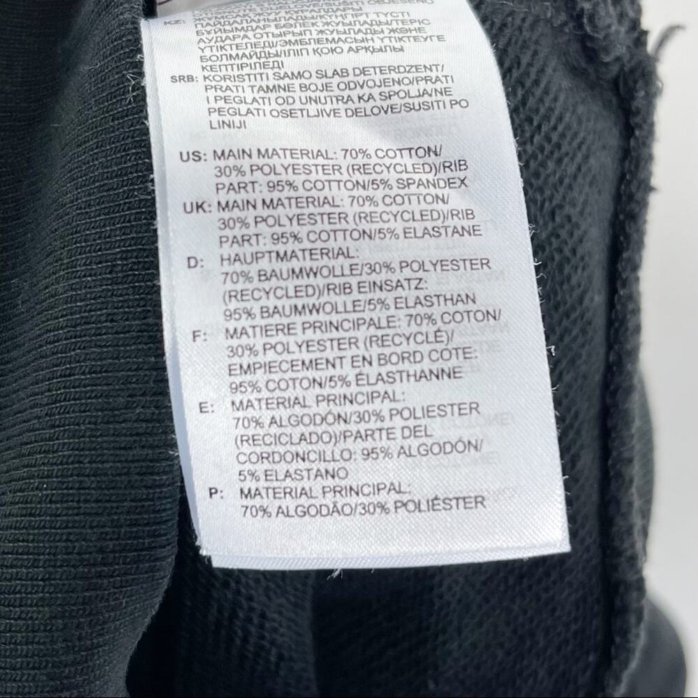 Adidas NWOT Essential Black Fleece Hoodie XS - Picture 10 of 11